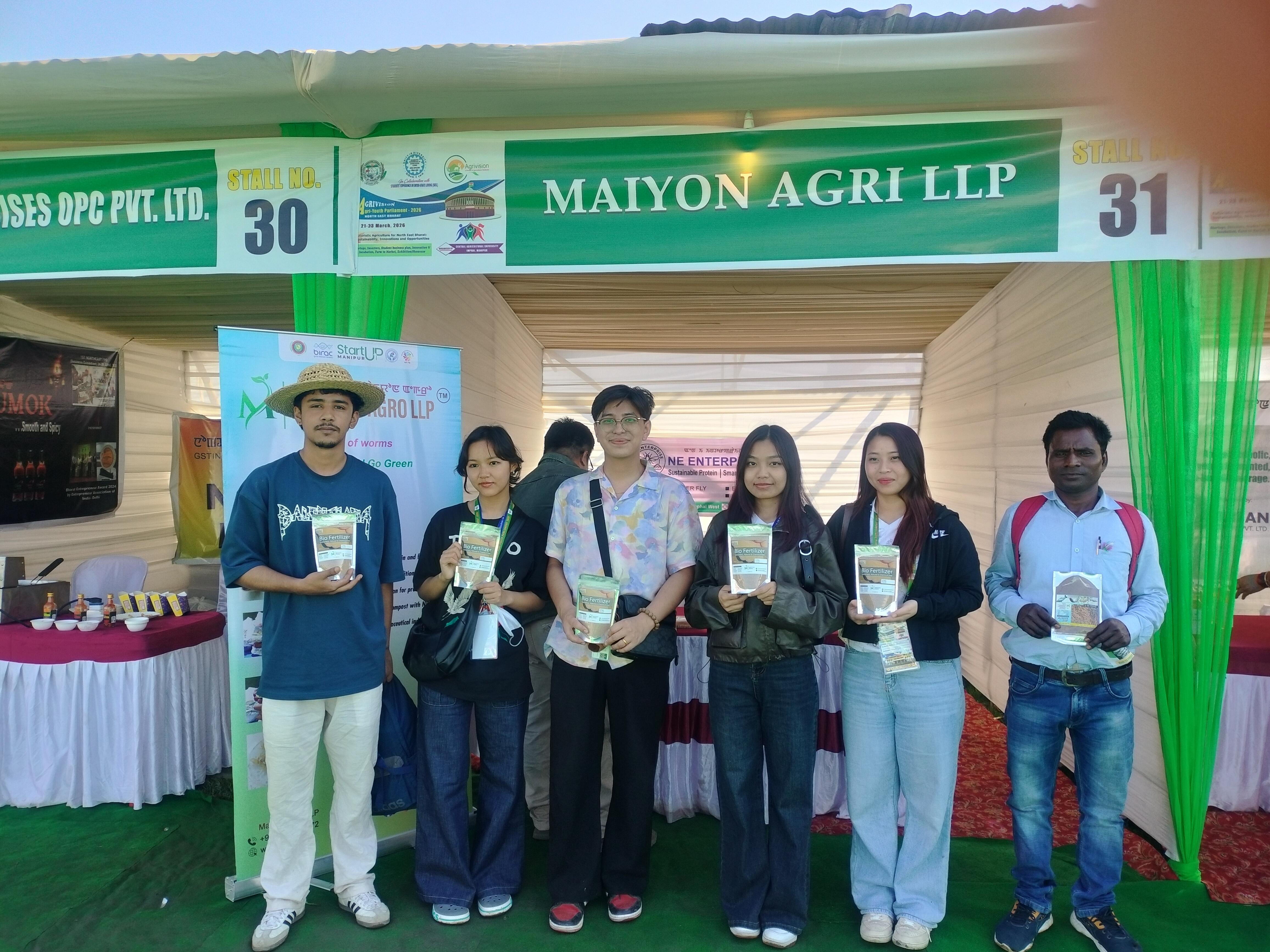 Sikkim Student endorsing my product